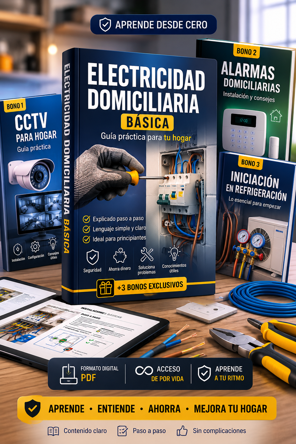 Electricidad Domiciliaria de 0 a 100